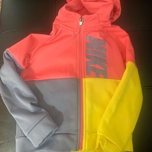 Nike color block hoodie